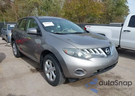 2009 Nissan Murano S z USA, uszkodzony, nr VIN JN8AZ18U09W104946